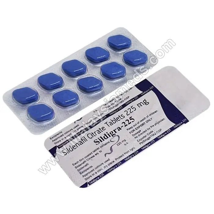 SILDIGRA 225MG (SILDENAFIL CITRATE)