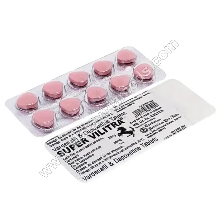 Super Vilitra (Vardenafil/Dapoxetine)