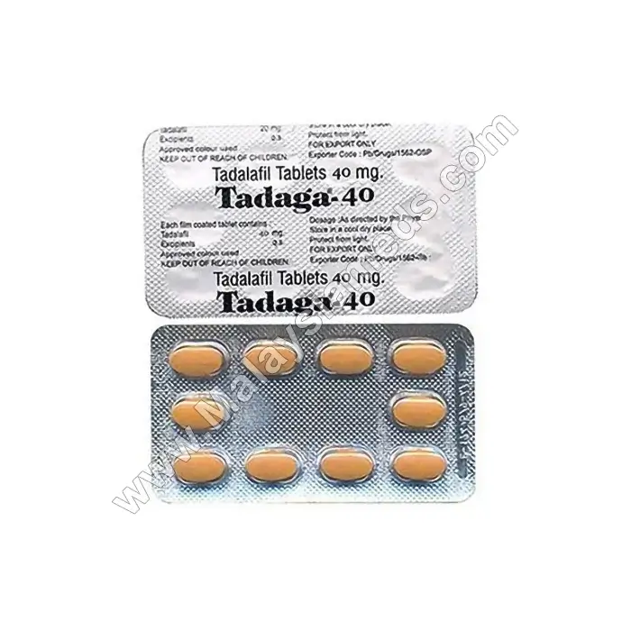 Tadaga 40 mg (Tadalafil)