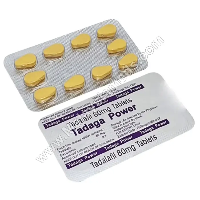 TADAGA POWER 80 MG (TADALAFIL)