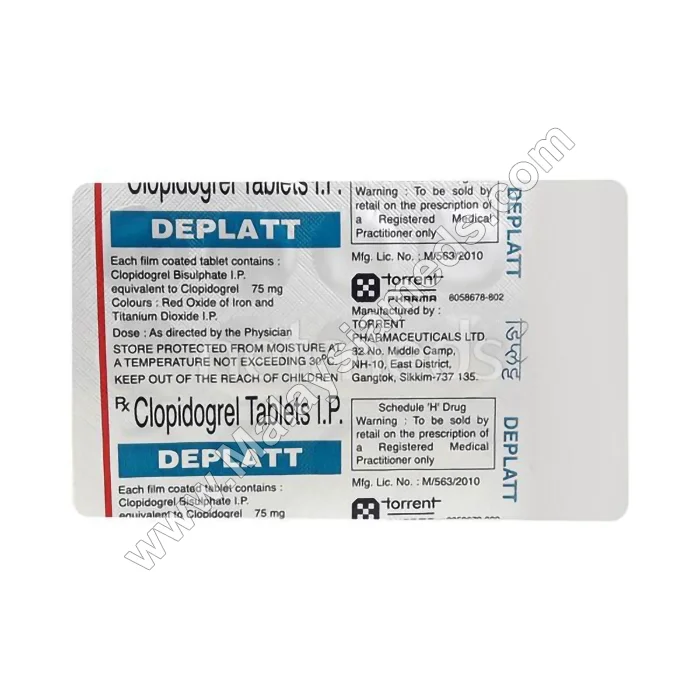 Deplatt 75Mg Strip