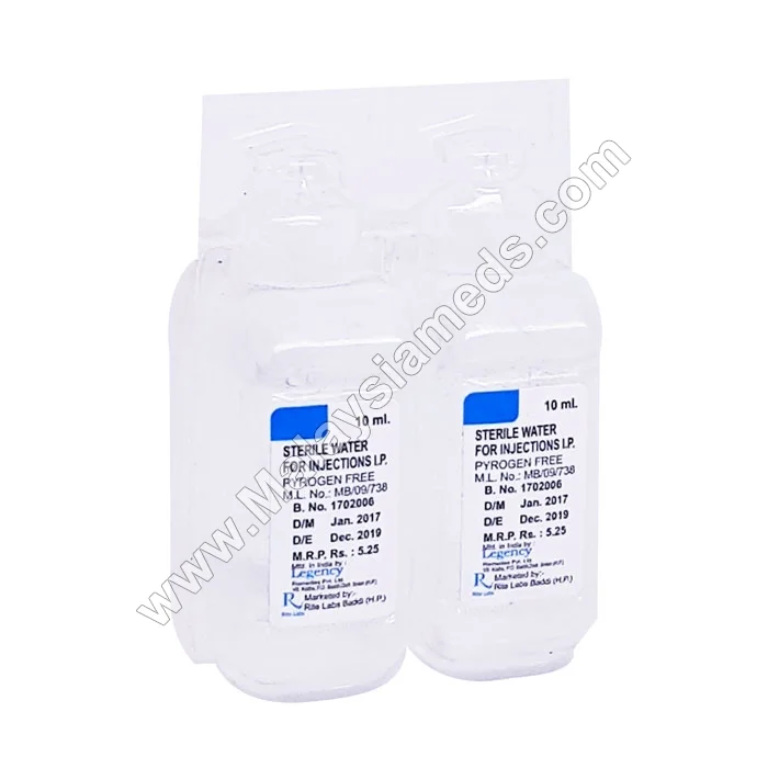 Sterile WFI 10 ml (Generic)