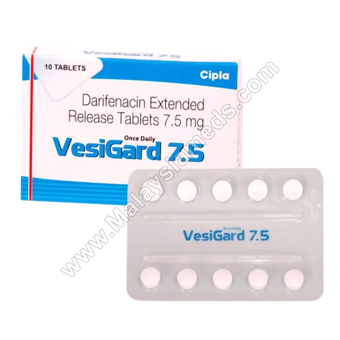 Darifenacin 7.5 mg