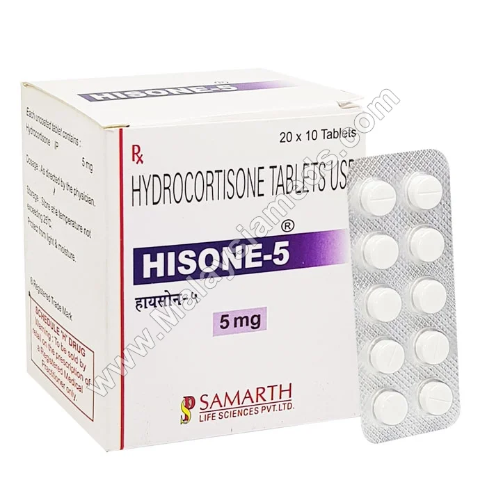 Hydrocortisone 5mg (Generic)