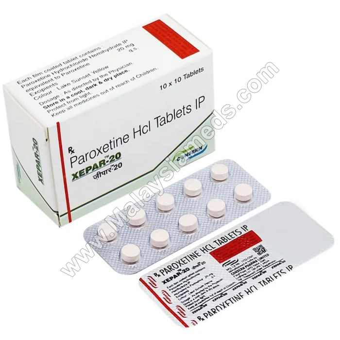 Paroxetine 20 mg