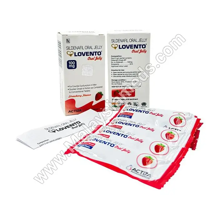 Lovento Jelly Strawberry Flavour