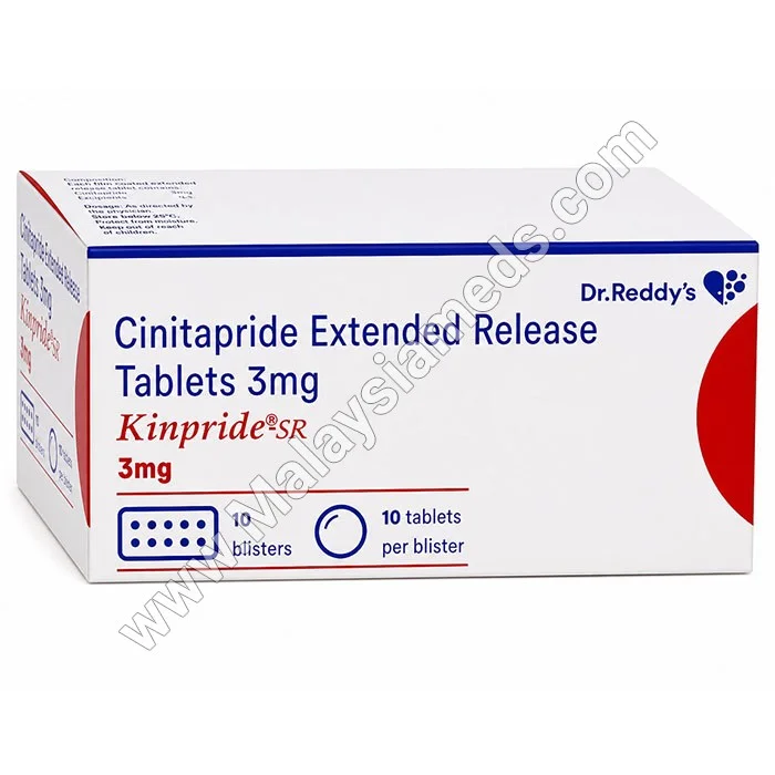 Kinpride 3 mg SR Tablet (Cinitapride)
