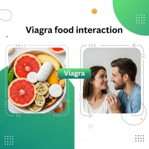 Viagra food interaction