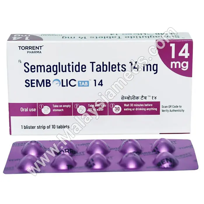 Sembolic 14 mg Tablet (Semaglutide)