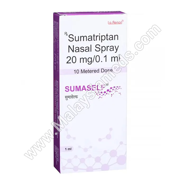 Sumaself 20 mg Nasal Spray (Sumatriptan)