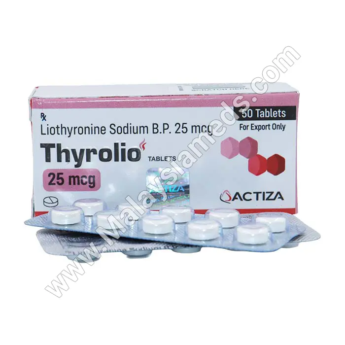 Thyrolio 25 mcg (Lithyronine)